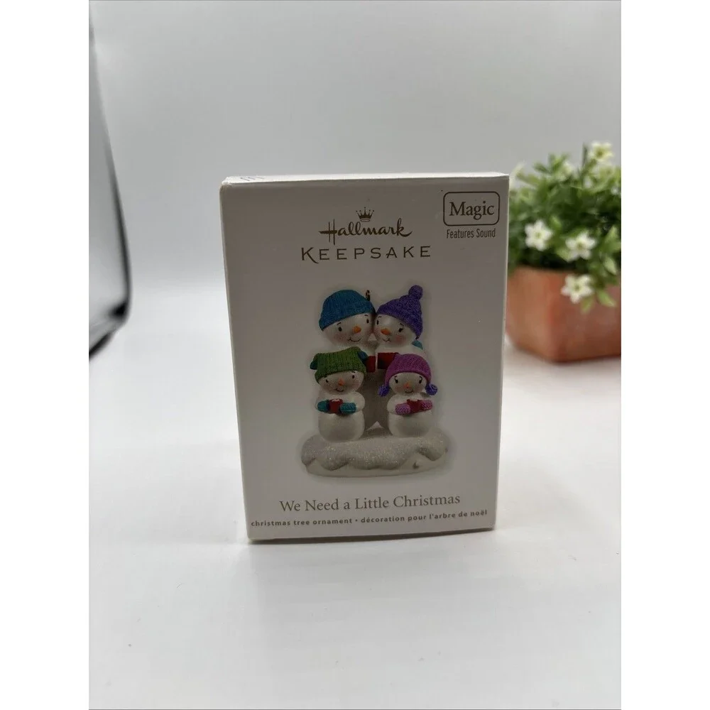 2011 Hallmark Keepsake Ornament We Need A Little Christmas-Musical Tested Used